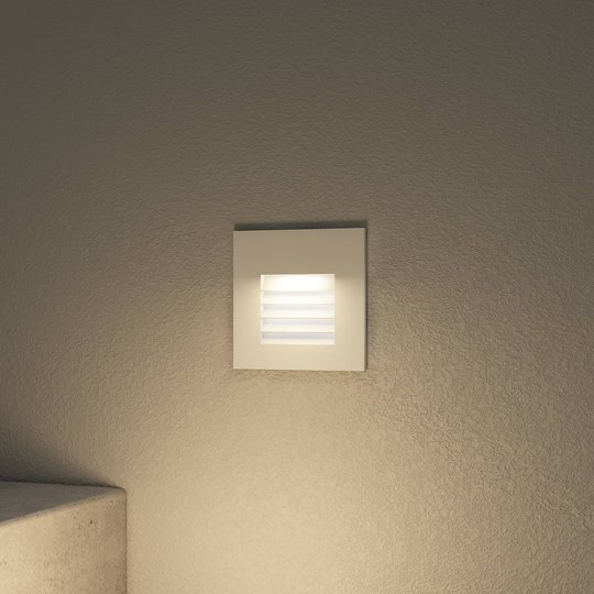 Arcchio Makio LED-inbyggnadslampa, vit