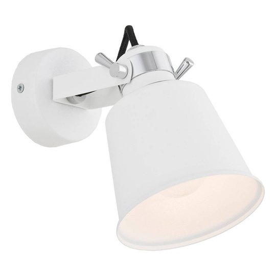 Spotlight till vägg Kerava, 1 lampa, vit