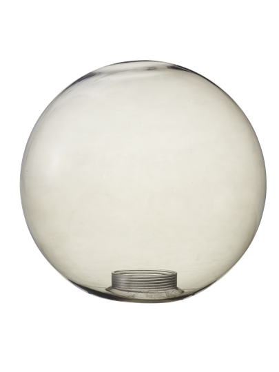 Crown - spare glass big smoke pendant