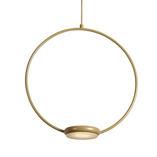 Gyllene LED-taklampa Odigiotto