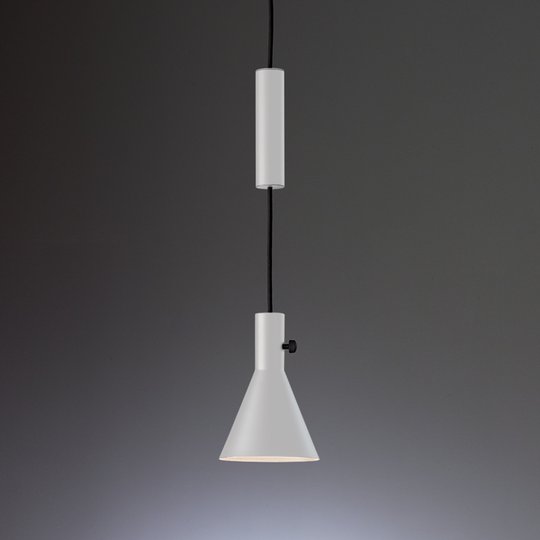 Vita LED-designer-taklampan Eleu