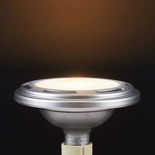 LED-reflektor GU10 ES111 11,5W dimbar 3000K silver