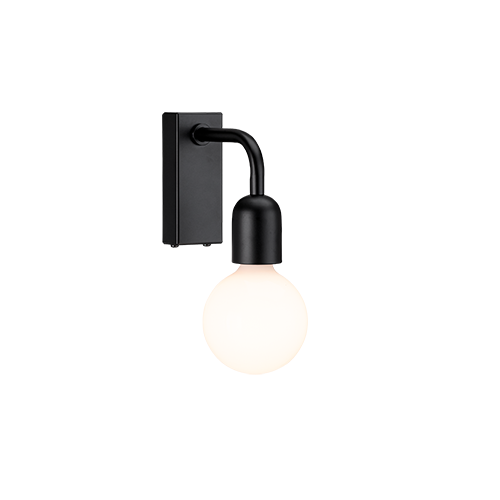 Regal 1 Vägglampa (Svart)