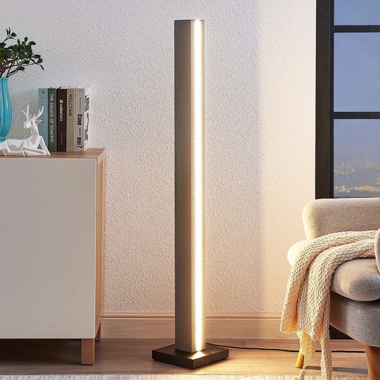 Lucande Alyssa LED-golvlampa med dimmer