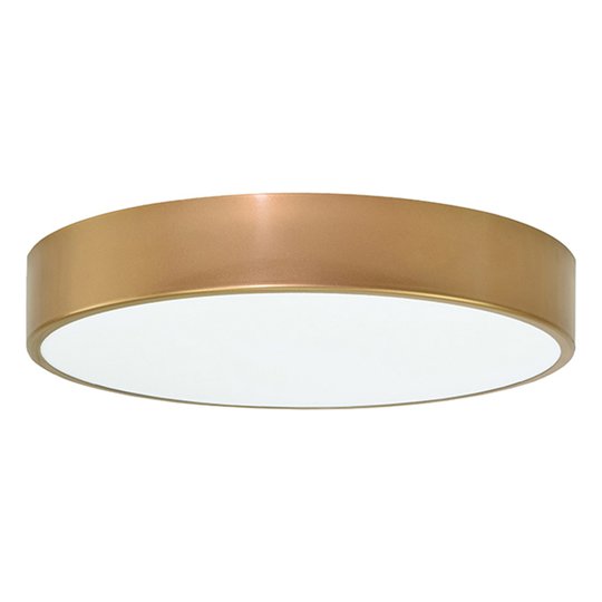 Taklampa Cleo, Ø 50 cm guld