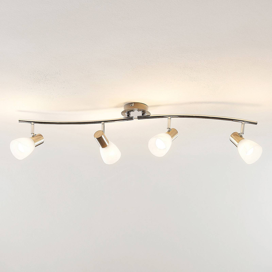 ELC Kamiran LED-takspotlight, 4 lampor