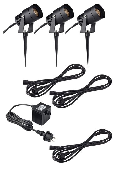 GARDEN24 - 3 pcs SPOTLIGHT SET