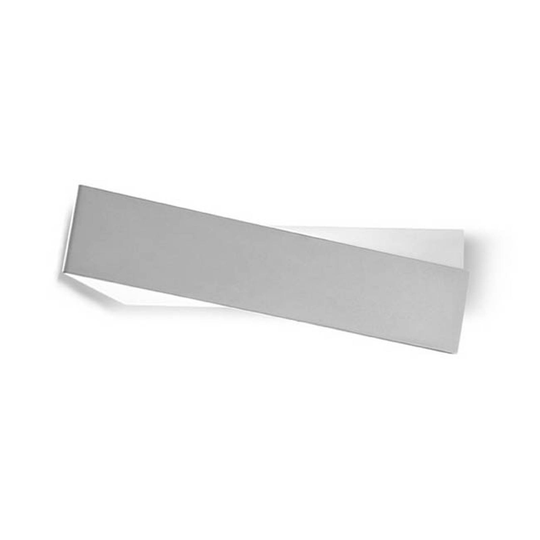 Rätlinjig vägglampa ZigZag, längd 43 cm