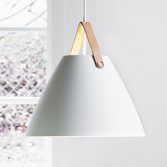 Med läderupphängning – LED-pendellampa Strap 36