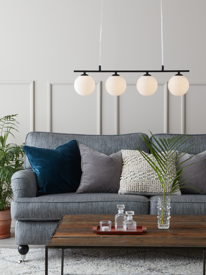 QUATTRO - Pendant Black