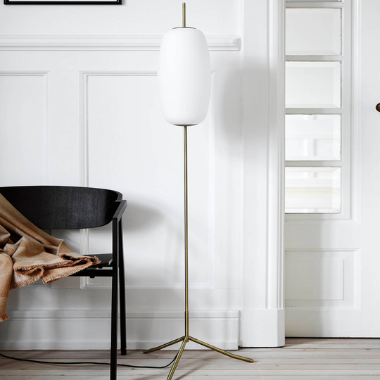 FRANDSEN Silk glasgolvlampa