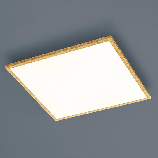 Helestra Rack LED-taklampa, dimbar kantig gul