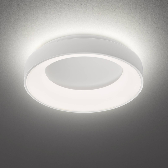 LED-taklampa Shay vit Ø 39 cm