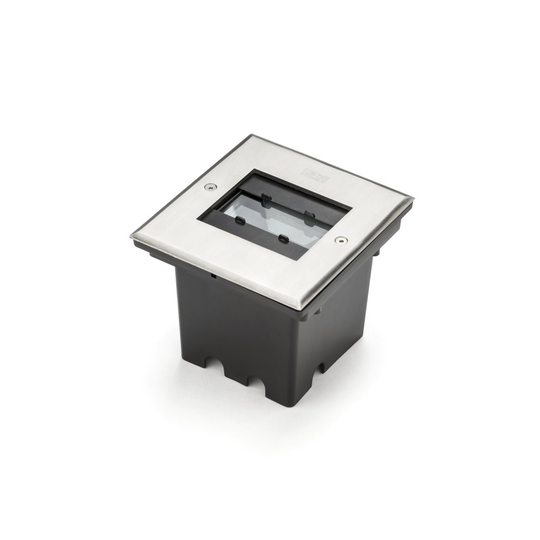 Markspot 230V 6W LED (Rostfritt stål)