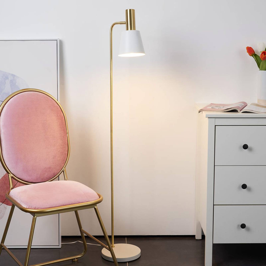 Pauleen Grand Elegance golvlampa, vit