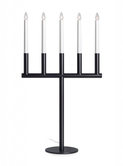 Manhattan ljusstake (Svart)