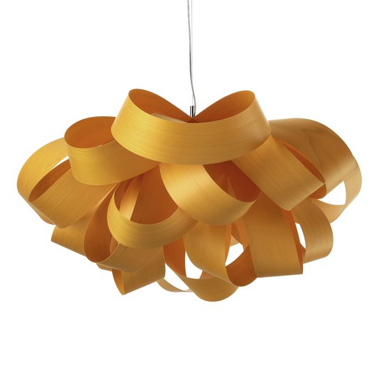 LZF Agatha Small hänglampa, 78 x 76 cm, gul
