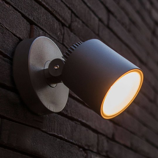 LED-utomhusvägglampa Explorer