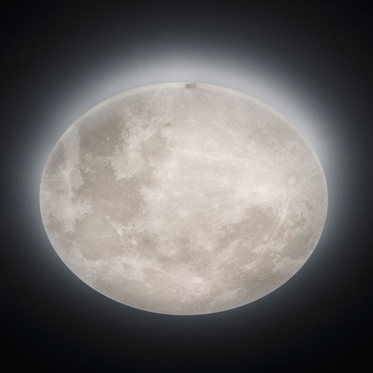LED-taklampa Lunar med fjärrkontroll 60cm