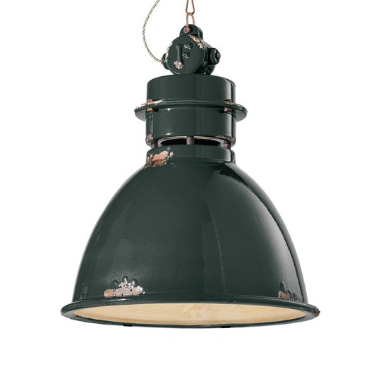 Hänglampa C1750 med keramikskärm, svart