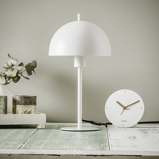 Schöner Wohnen Kia bordslampa vit höjd 34 cm