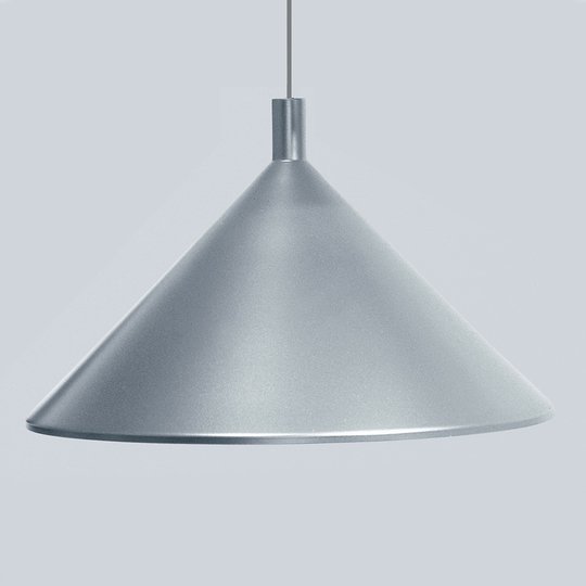 Martinelli Luce Cono hänglampa grå, Ø 45 cm