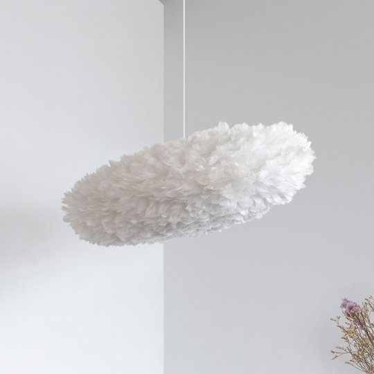 UMAGE Eos Esther large hänglampa, vit, 75 cm
