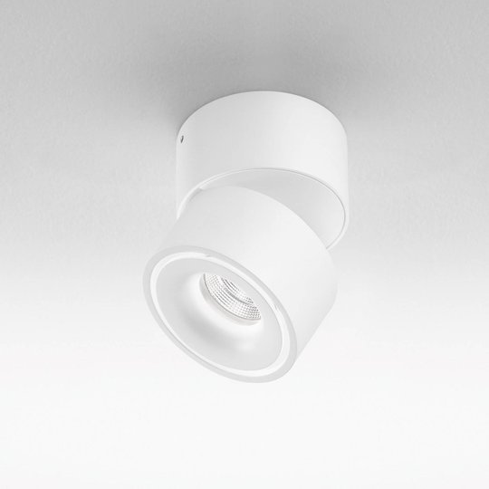 Egger Clippo LED-skenspot dim-to warm vit