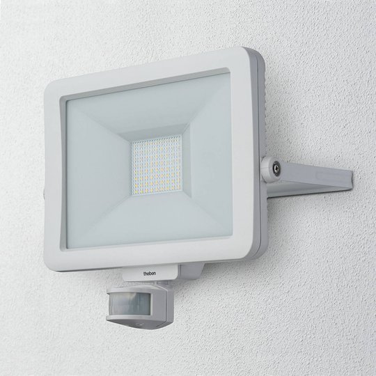 Theben theLeda B50L utomhus LED-spot, vit