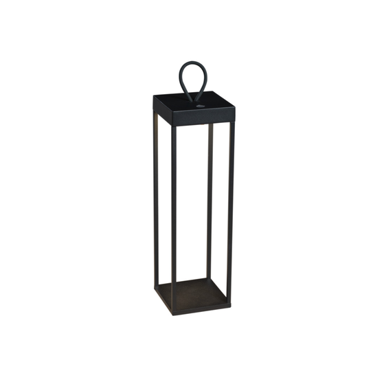 Ravello lanterna sv. USB 50cm (Svart)