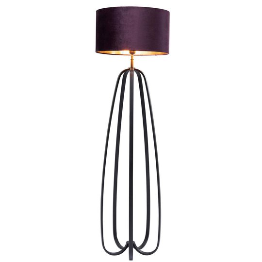 KARE Loop golvlampa violett