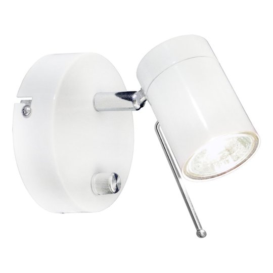 Correct vägglampa (Vit)