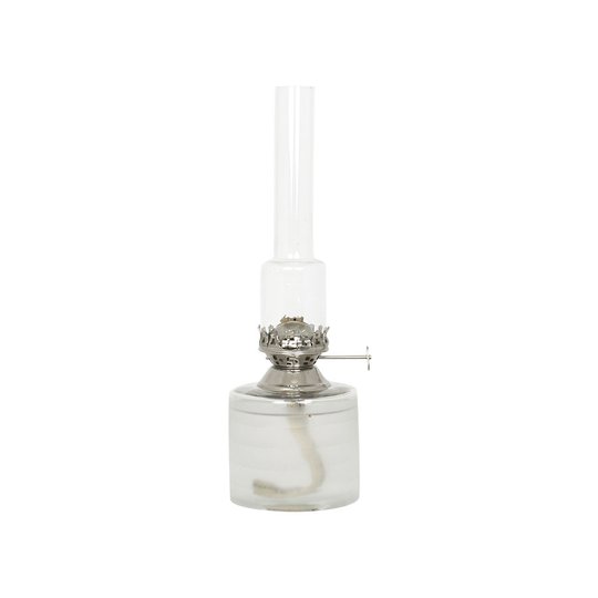 Fotogenlampa Rak Frost Liten Nickel (Silver)