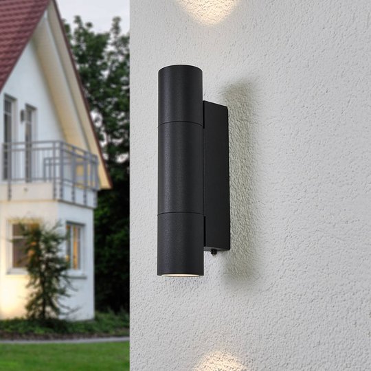 BEGA 66512K3 utomhusvägglampa grafit 3000K up/down