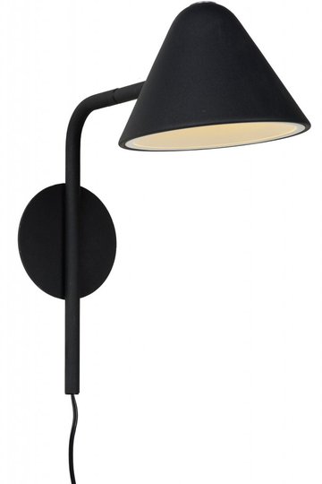 Devon vägglampa LED (Svart)