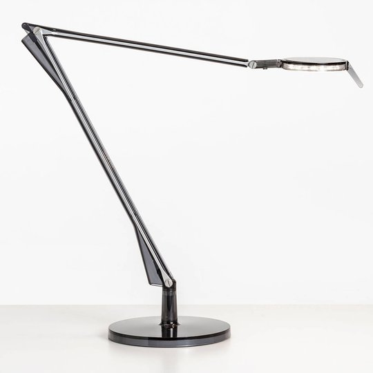 Kartell Aledin Tec - LED-bordslampa, rökgrå