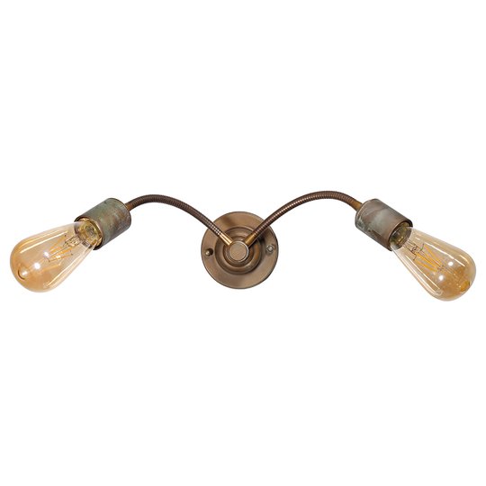 Originellt utformad vägglampa Allen 2 ljuskällor