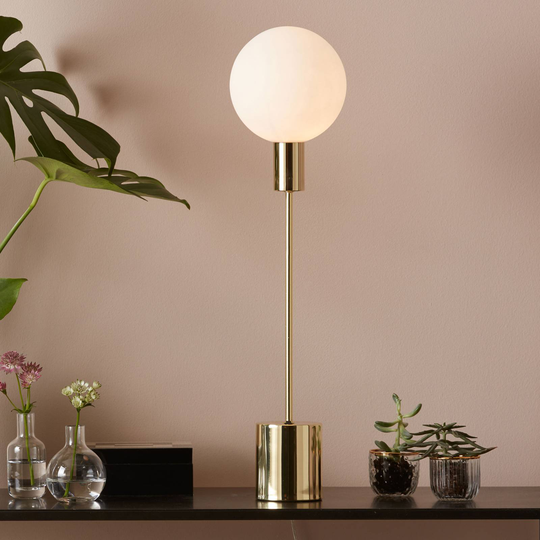 Bordslampa Uno, guld