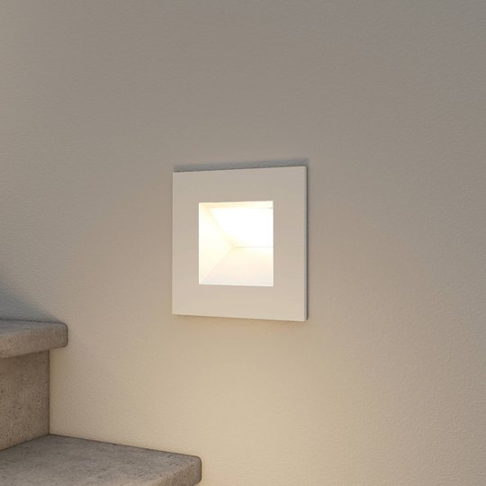 Arcchio Zamo LED-inbyggnadslampa, vit