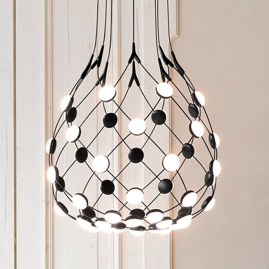Luceplan Mesh hänglampa 55 cm