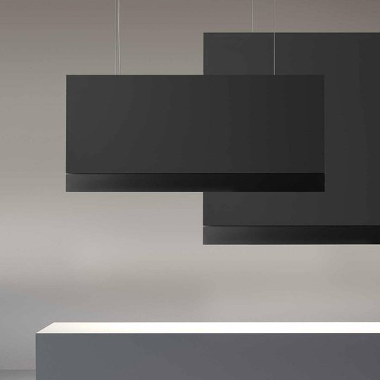 OLEV Stage Vertical Silence hänglampa 107 cm, 4'K