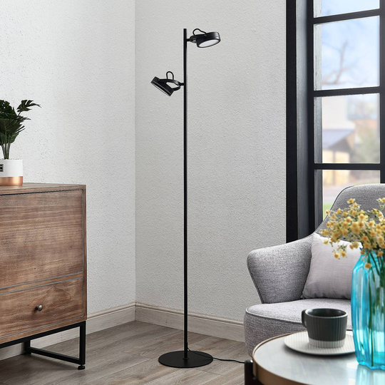 Lindby Omila LED-takspotlight, 2 lampor