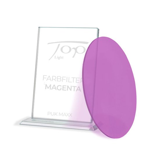 Färgfilter till lampserien Puk Maxx, magenta