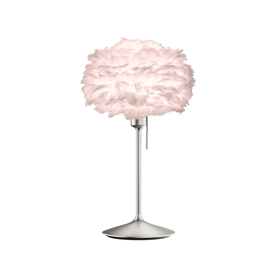 UMAGE Eos mini bordslampa rosé/stål borstat