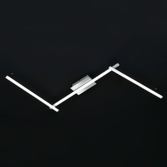 LED-taklampa Clay i tre delar