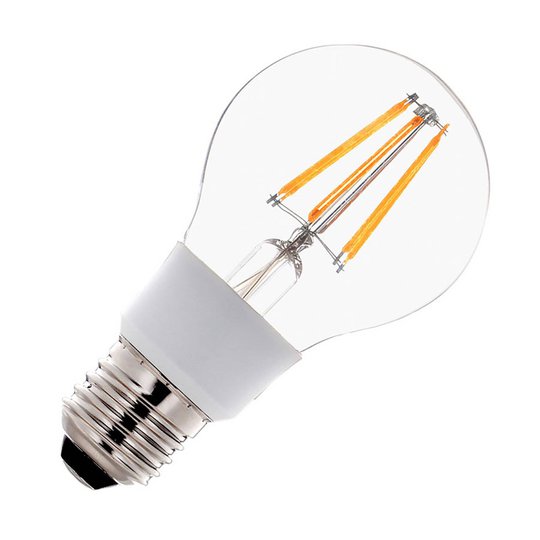 SLV LED-lampa E27 A60 filament 7W varmvit dimbar