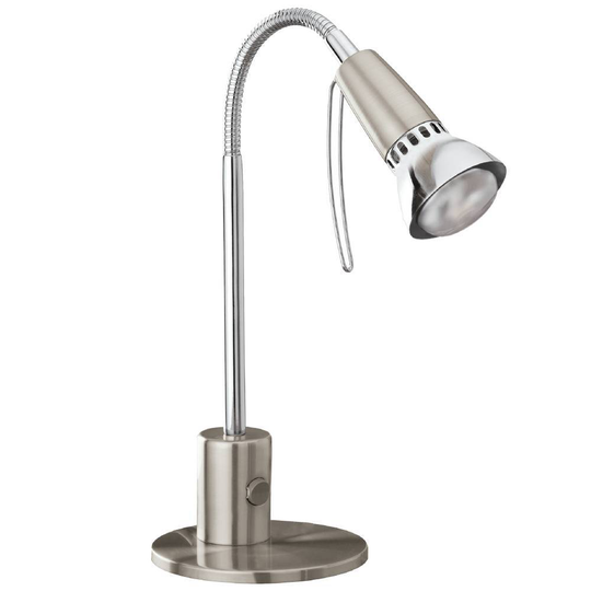 Fox bordslampa (Nickel)