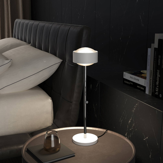 Puk Maxx Eye Table LED 37 cm lins matt, vit matt