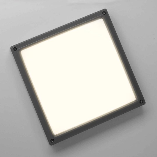 SUN 11 - LED vägglampa 13W, antracit 3K