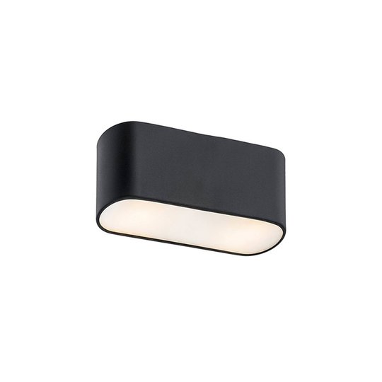 Taklampa Tilden, 20 cm, svart